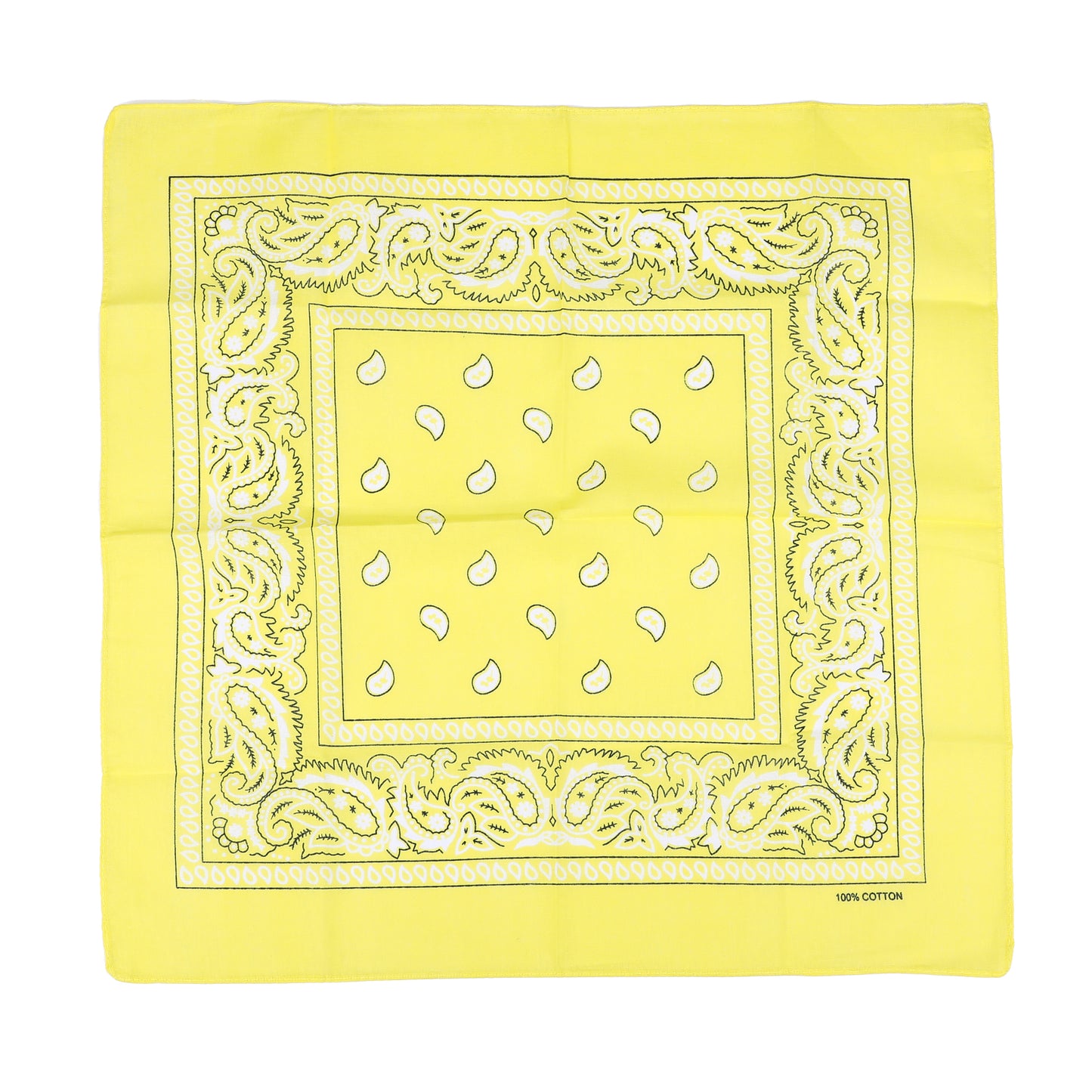 SUNSET BANDANA KATOEN GEEL