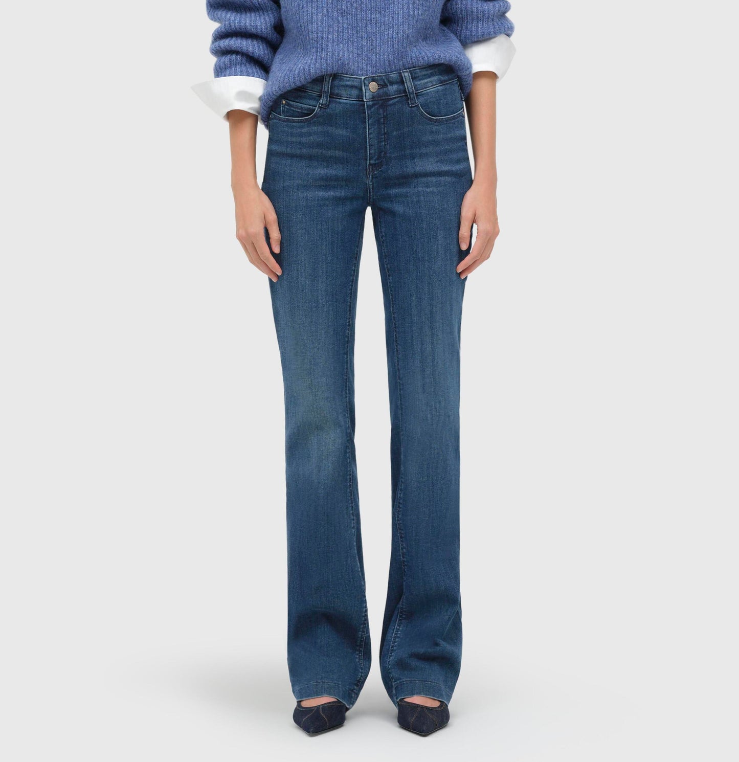 MAC JEANS DREAM BOOT AUTHENTIC COBALT AUTHENTIC WASH