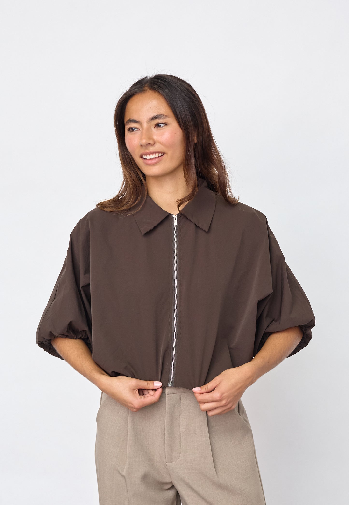 SISTERS POINT JACKET NELLY DARK BROWN