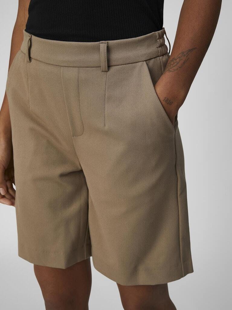 OBJECT BROEK LISA SHORT FOSSIL
