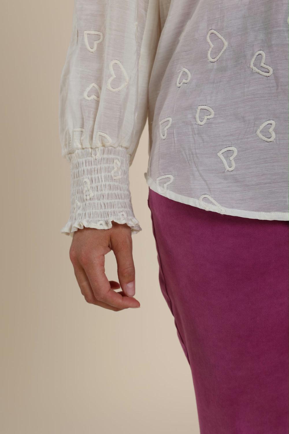 NUKUS BLOUSE ANGELIQUE OFF WHITE