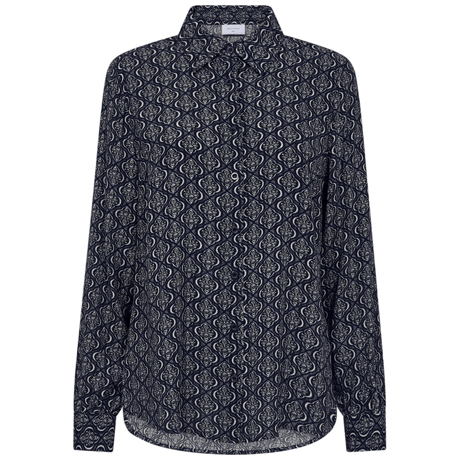 FREEQUENT BLOUSE LOVY SALUTE/MOONBEAM