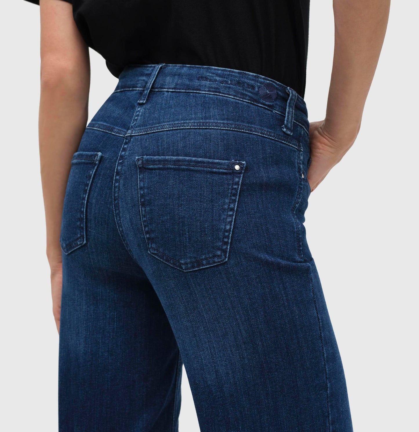 MAC JEANS DREAM WIDE COBALT AUTHENTIC WASH