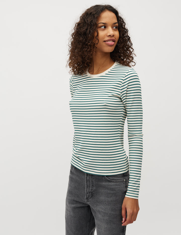 MBYM SHIRT CHRISTINA MEDITERRA SUGAR STRIPE