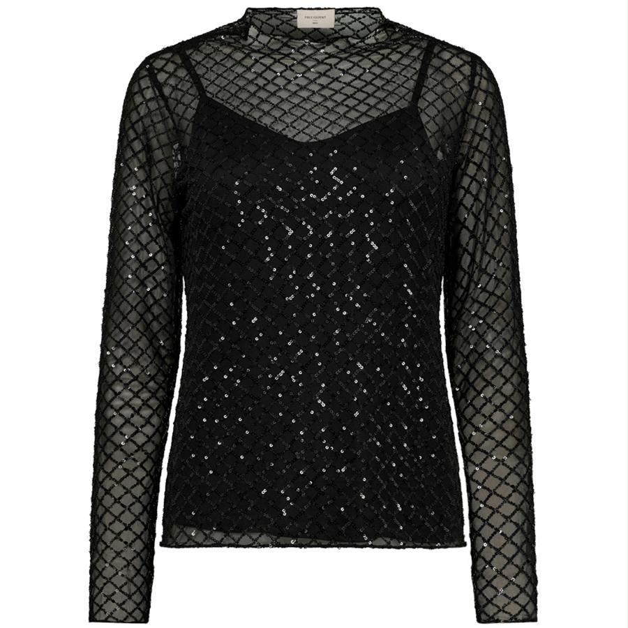 FREEQUENT TOP HERLIG BLACK