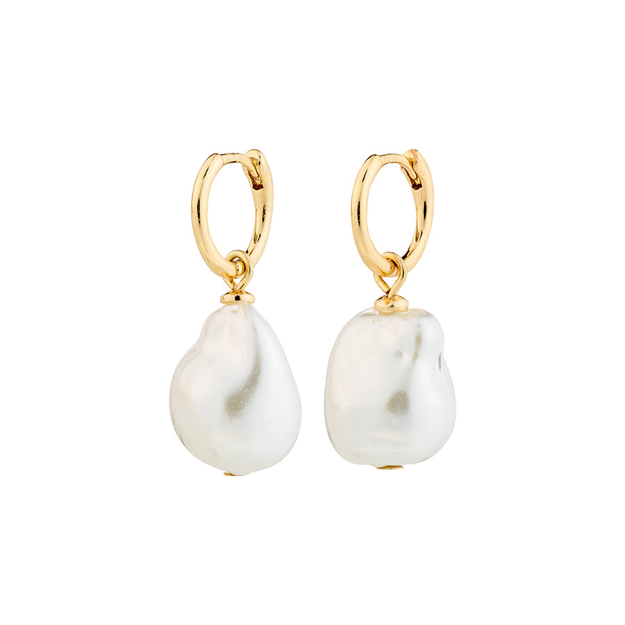 PILGRIM OORBELLEN SKY GOLD PLATED