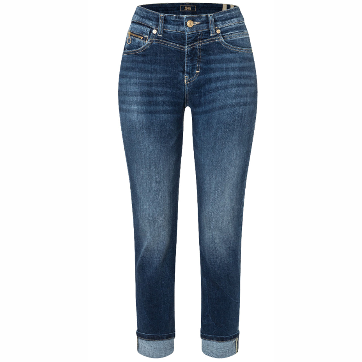 MAC JEANS RICH SLIM DARK BLUE NET WASH