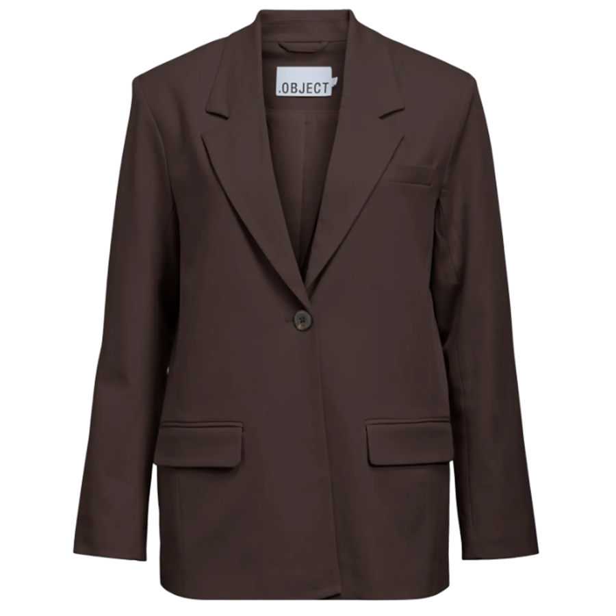 OBJECT BLAZER LISA SEAL BROWN