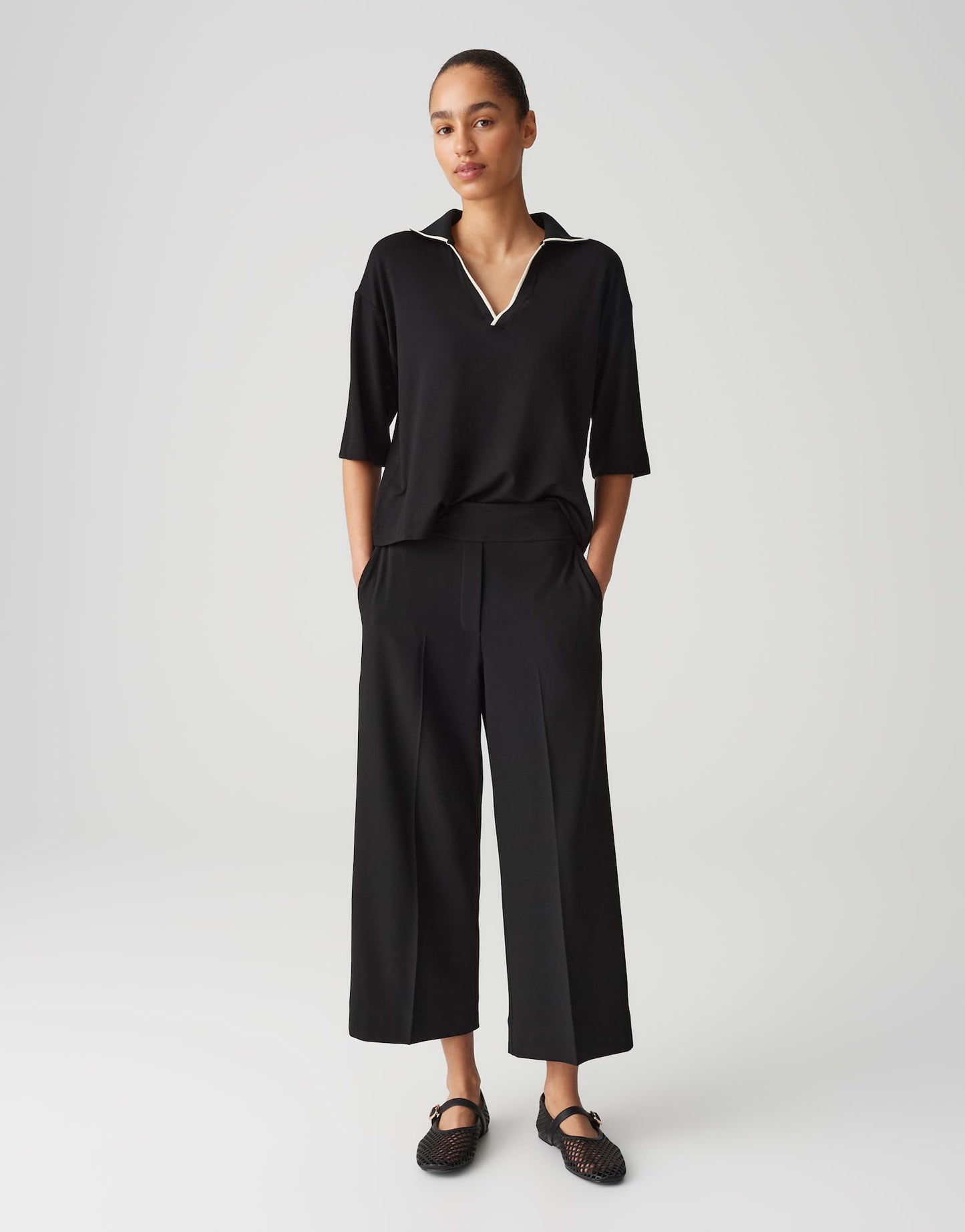 OPUS SHIRT SOFFICE BLACK