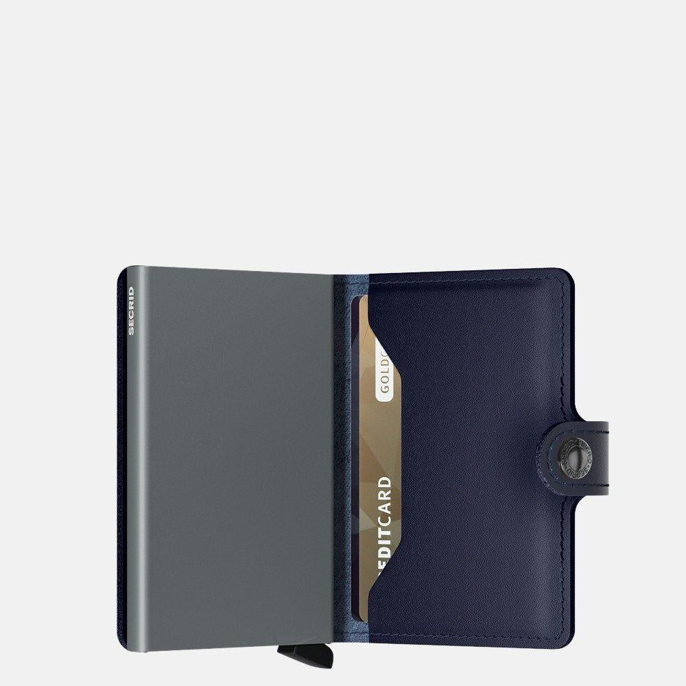 SECRID MINIWALLET METALLIC BLUE