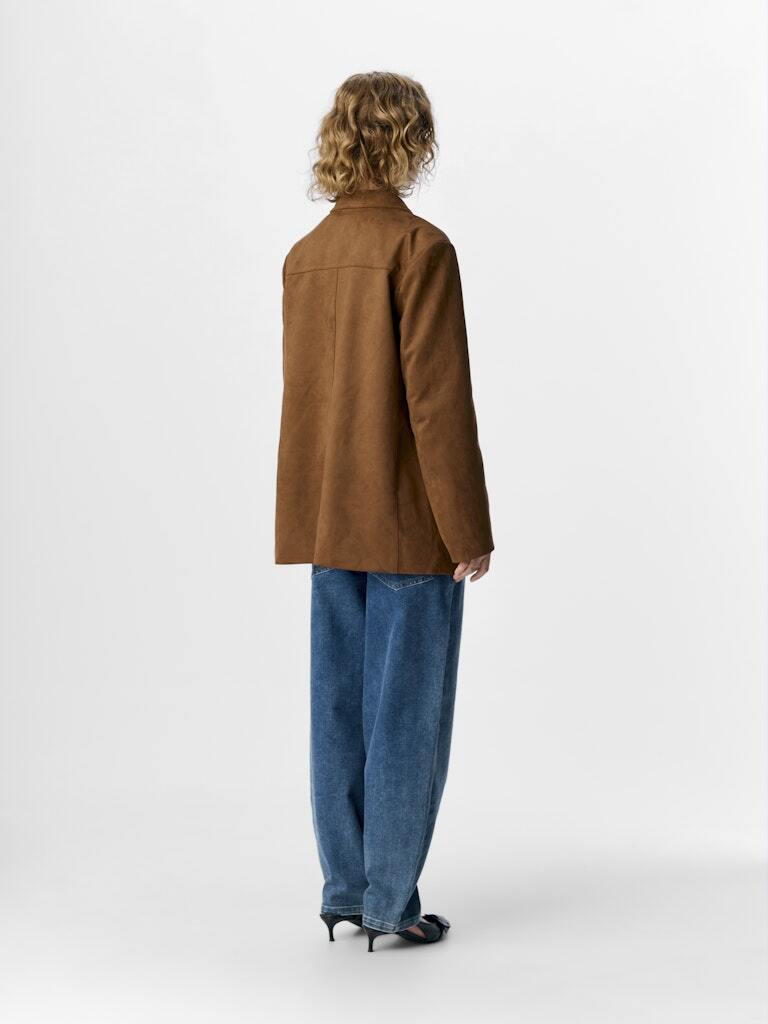 OBJECT BLAZER FENJA RAWHIDE