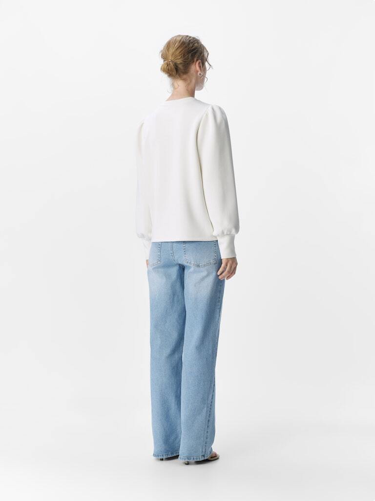 OBJECT SWEATER ANDREA WHITE SAND