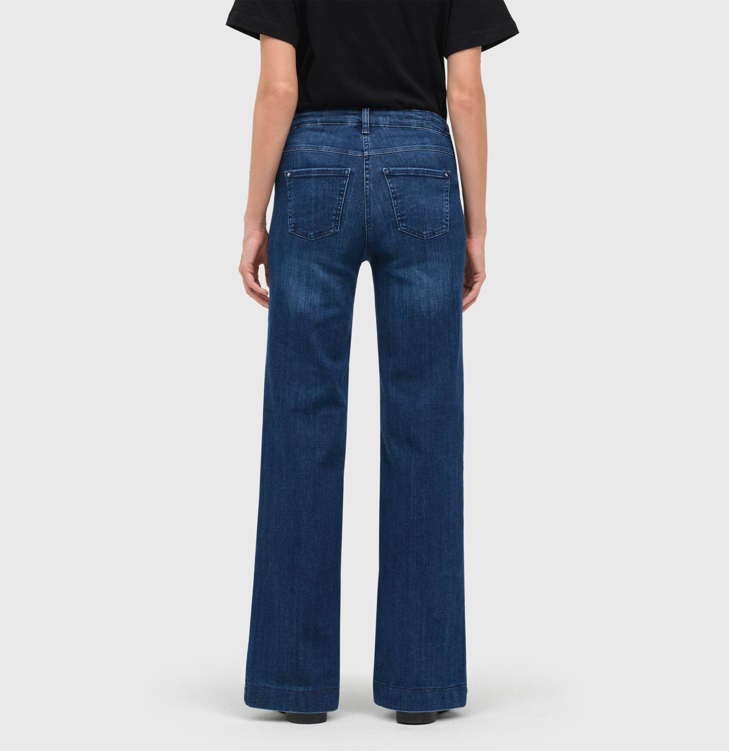 MAC JEANS DREAM WIDE COBALT AUTHENTIC WASH