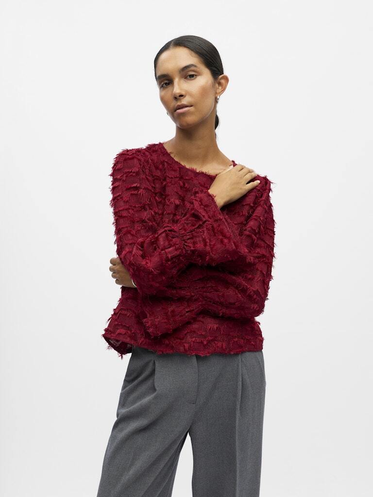 OBJECT TOP DARIA KARANDA RED
