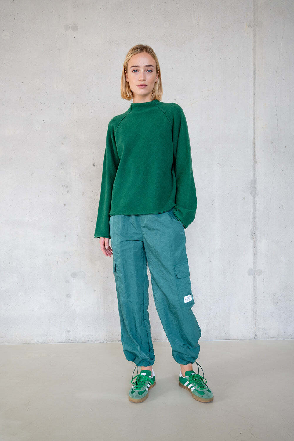 PENN&INK TRUI COTTON BLEND GREEN