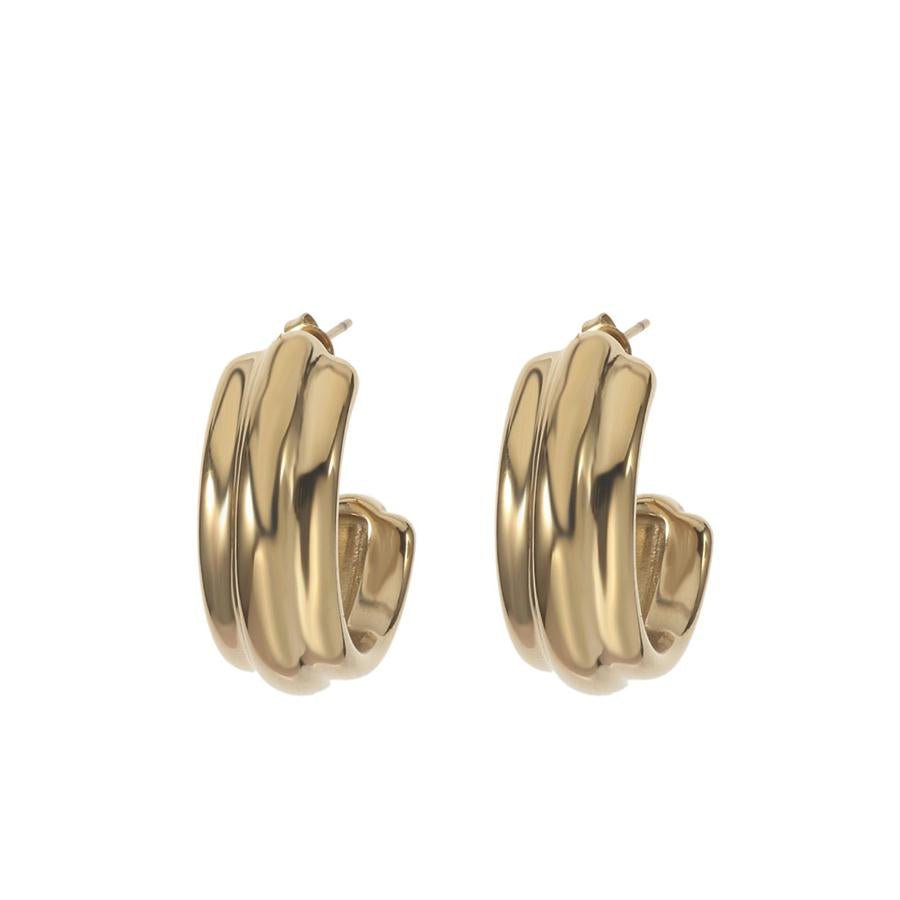 BY JAM OORBELLEN BOLD RINGS GOLD