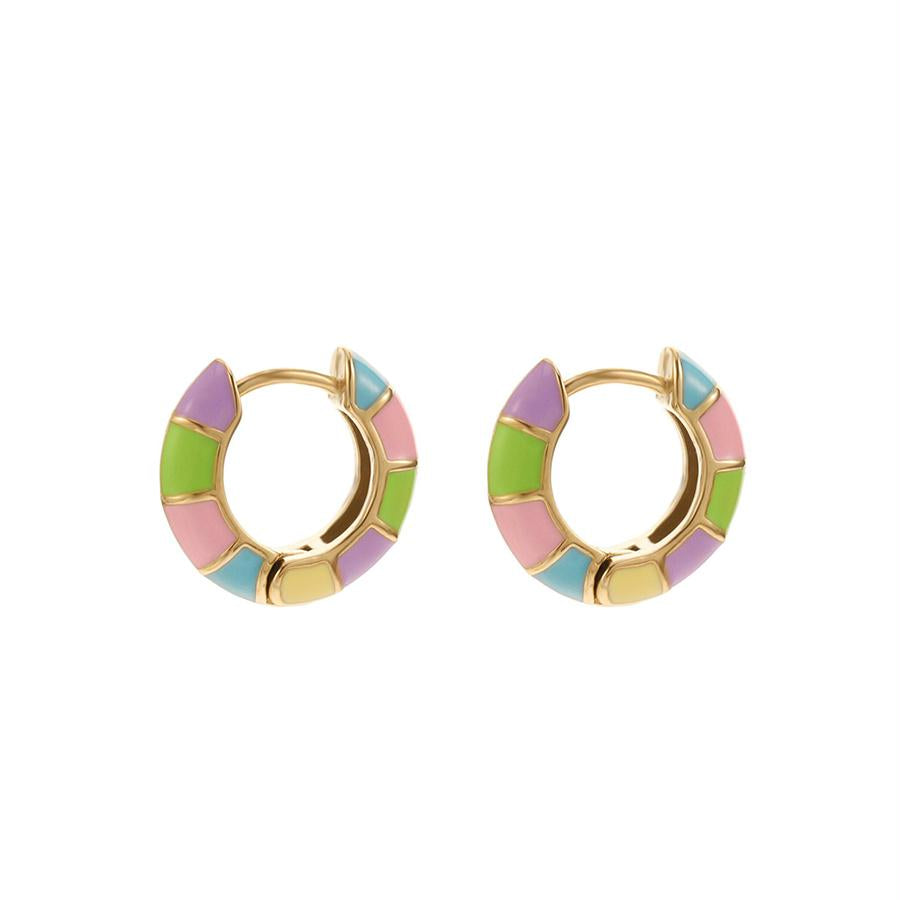 JF BLOSSOM OORBELLEN ROUND MULTI