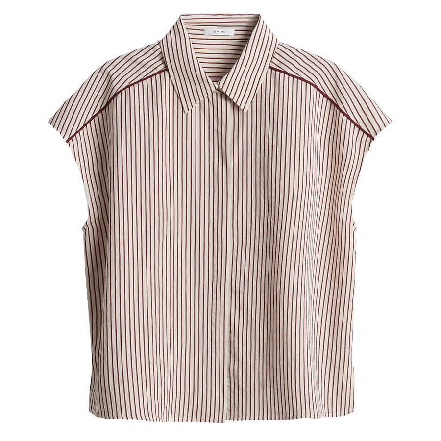 OPUS BLOUSE FAMELLA CASSIS