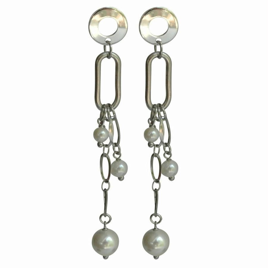 FLOW JEWELS OORBELLEN CASSIE ZILVER