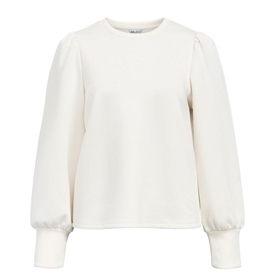 OBJECT SWEATER ANDREA WHITE SAND