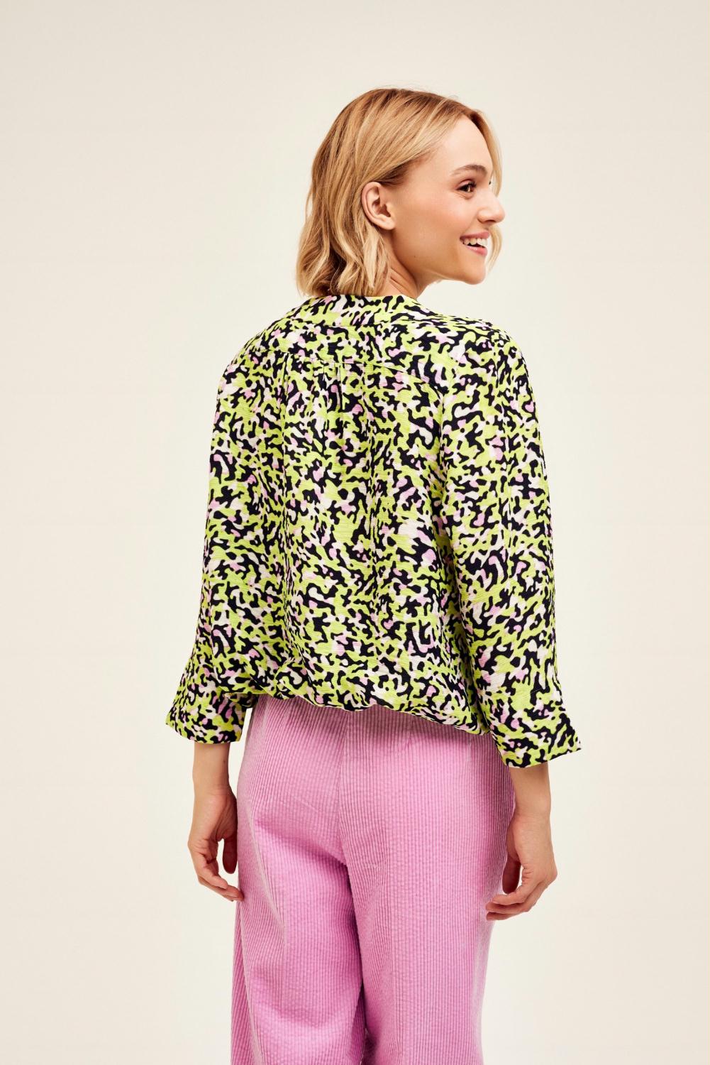 CKS BLOUSE LAREDINO CAMO