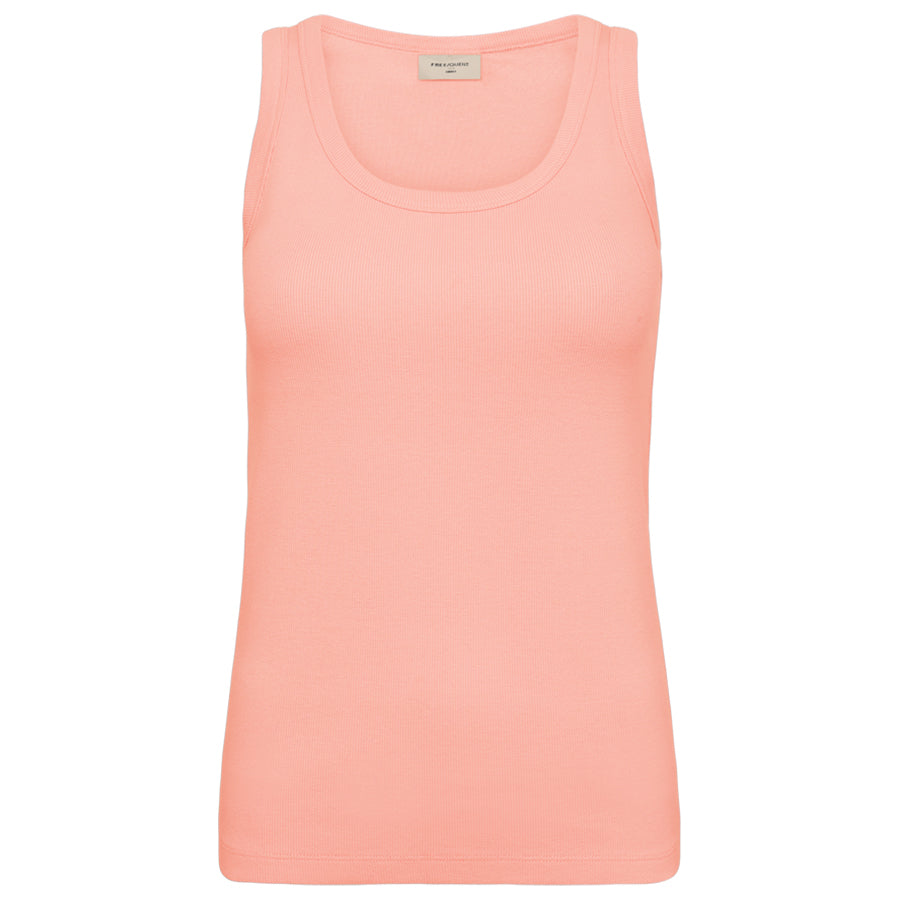 FREEQUENT TANKTOP HI CORAL BLUSH