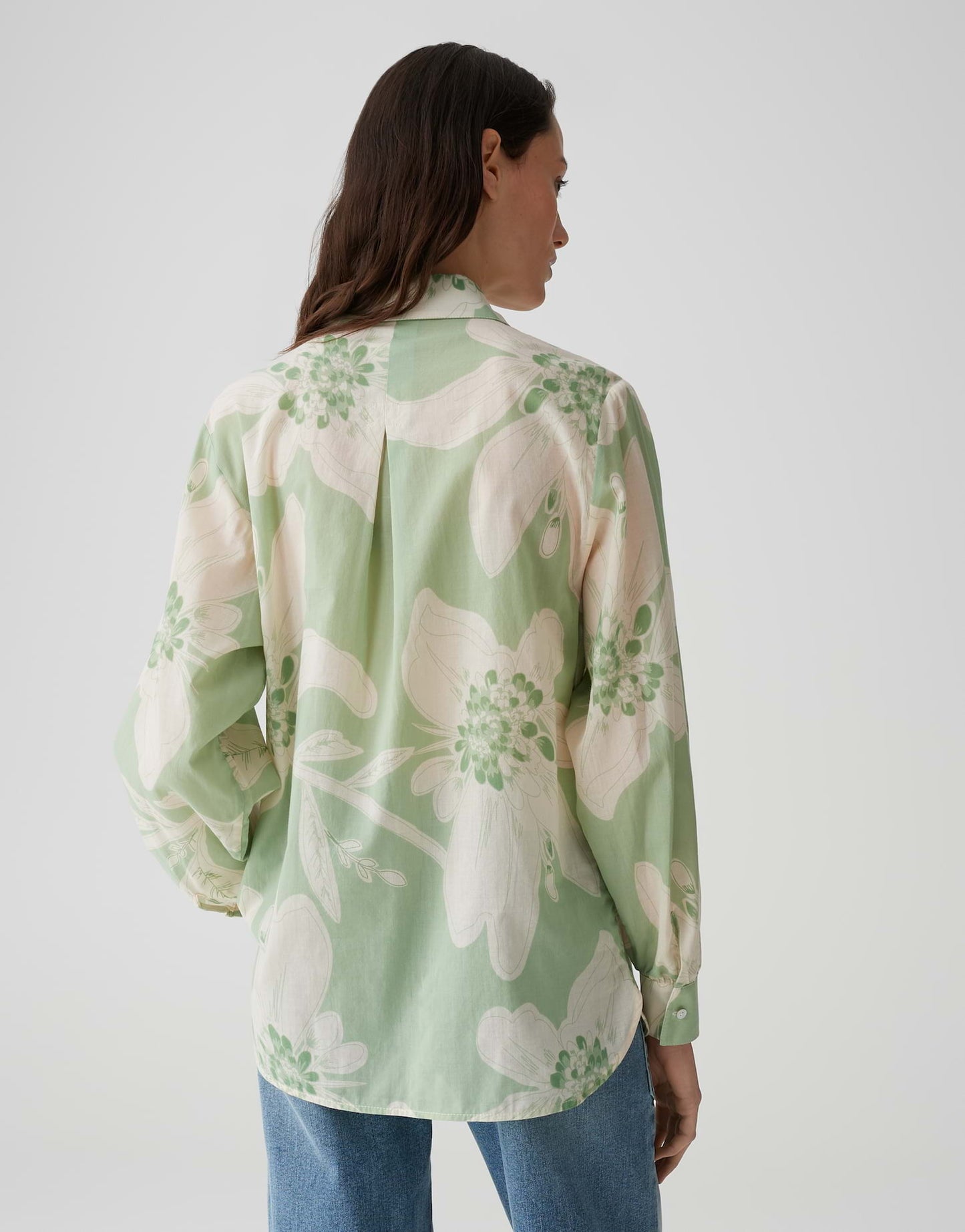 OPUS BLOUSE FUMINE BOHÈME GREEN GLOW