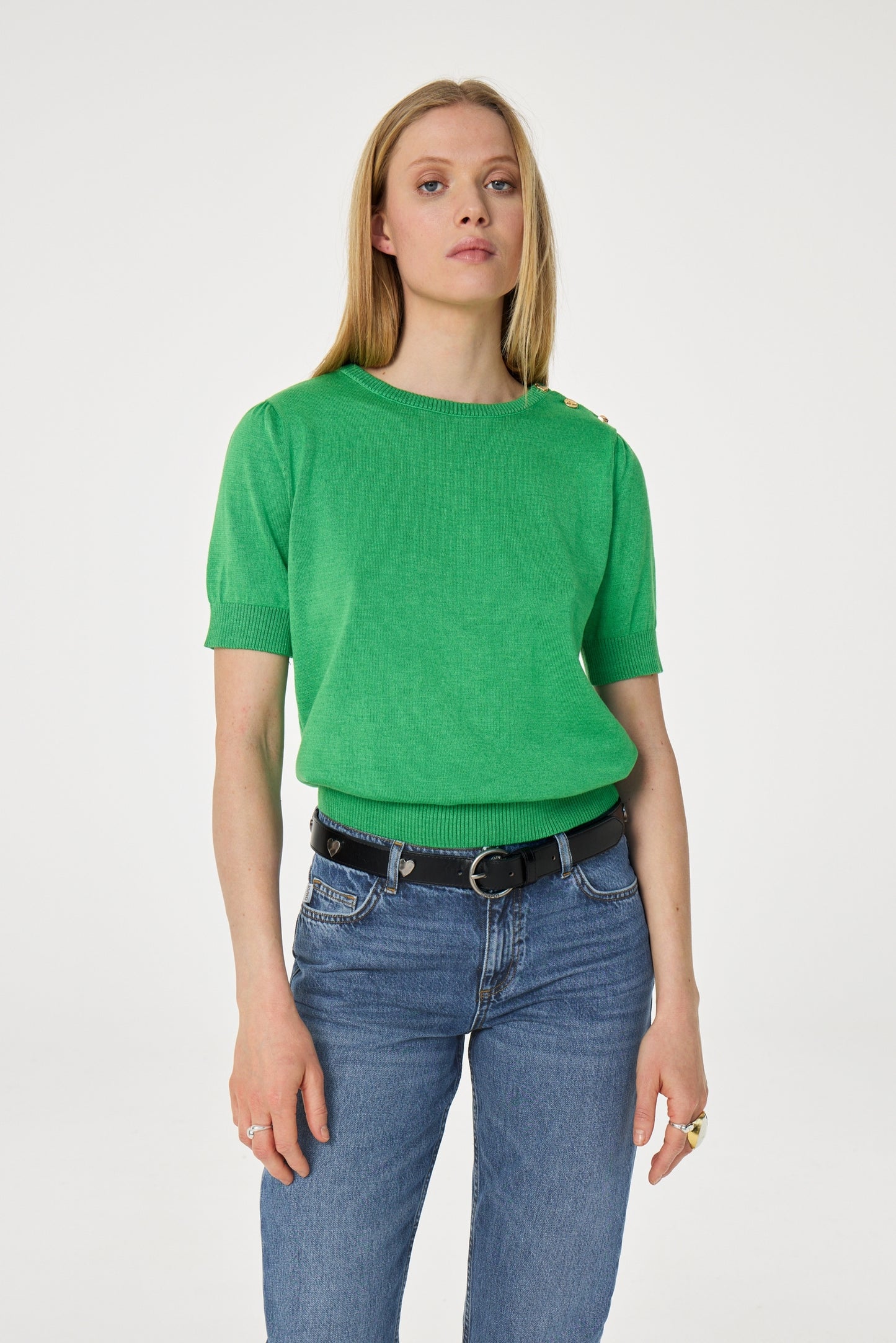 FABIENNE CHAPOT TRUI PHILOU GREEN GLIMMER