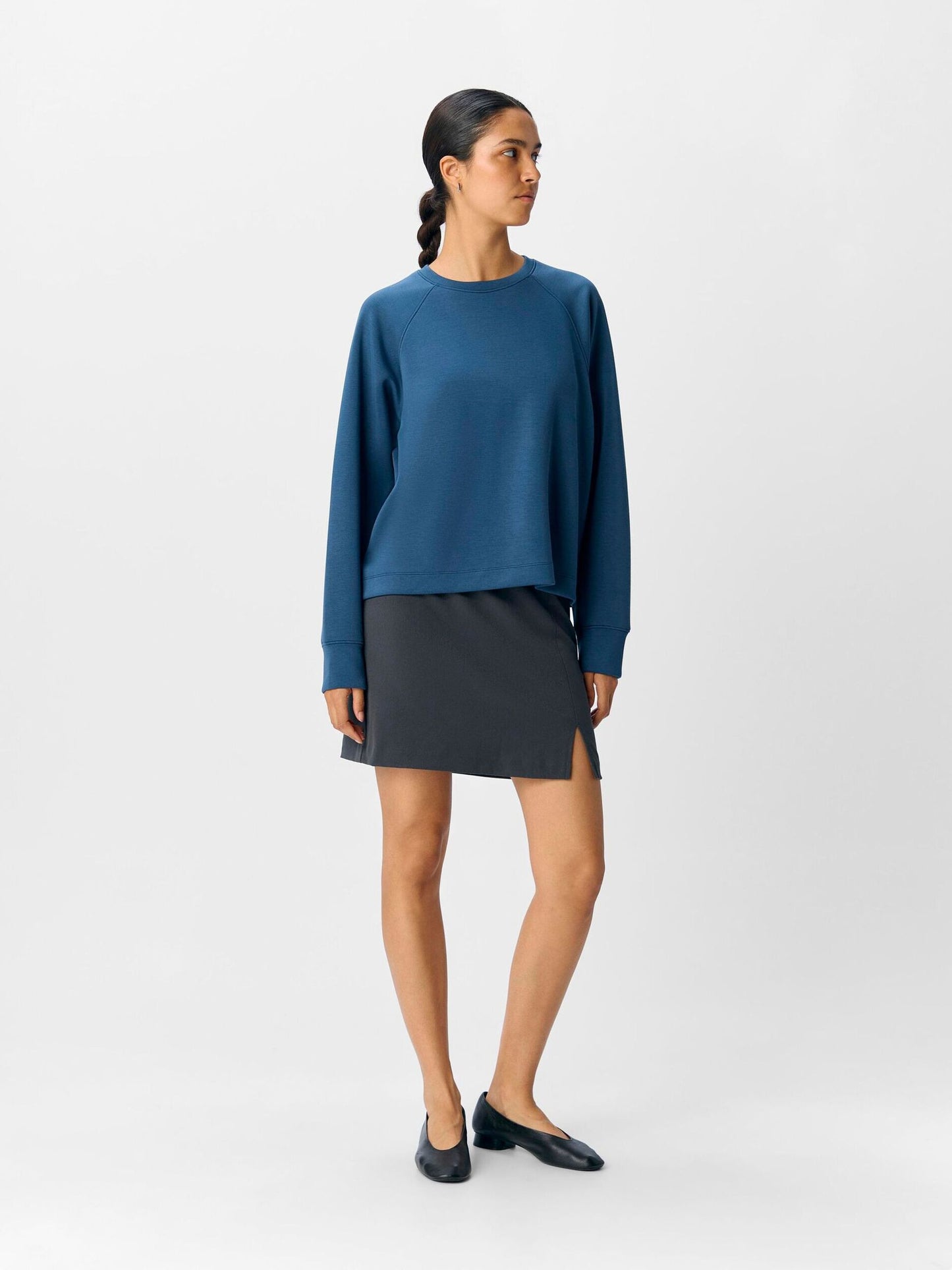OBJECT SWEATER ANDREA DARK DENIM