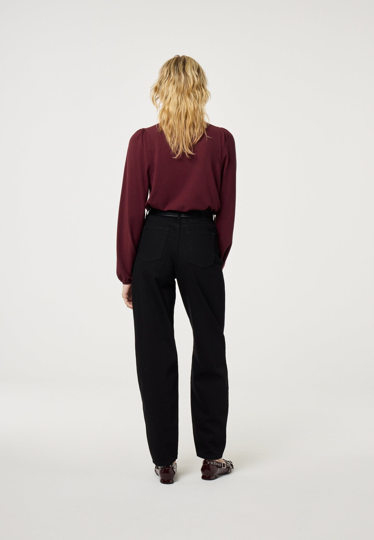 FABIENNE CHAPOT TRUI MOLLY DEEP BURGUNDY