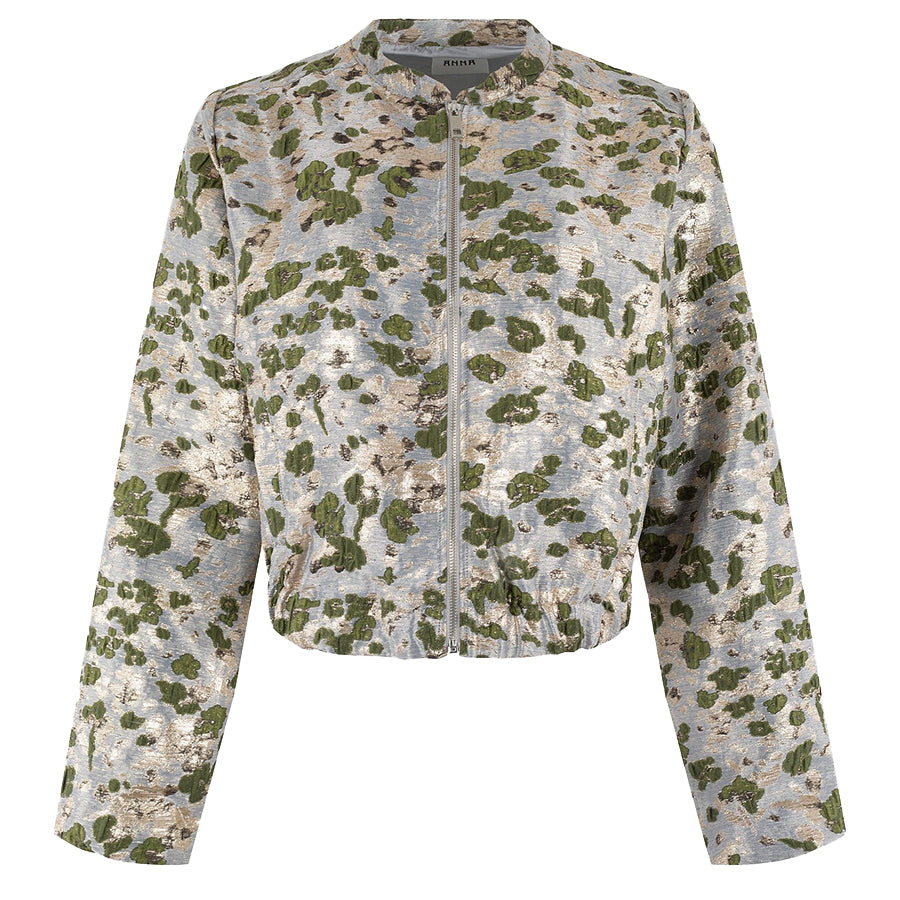 ANNA BLAZER PANTER OLIVE GREEN