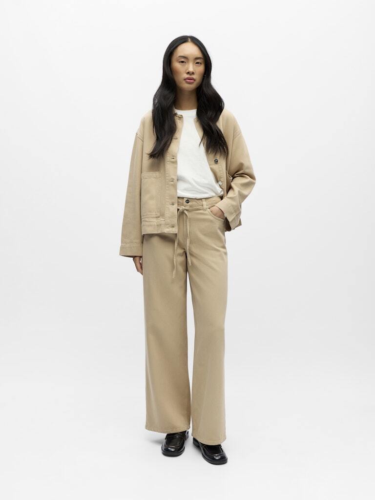 OBJECT JEANS ROSIE WIDE HUMUS