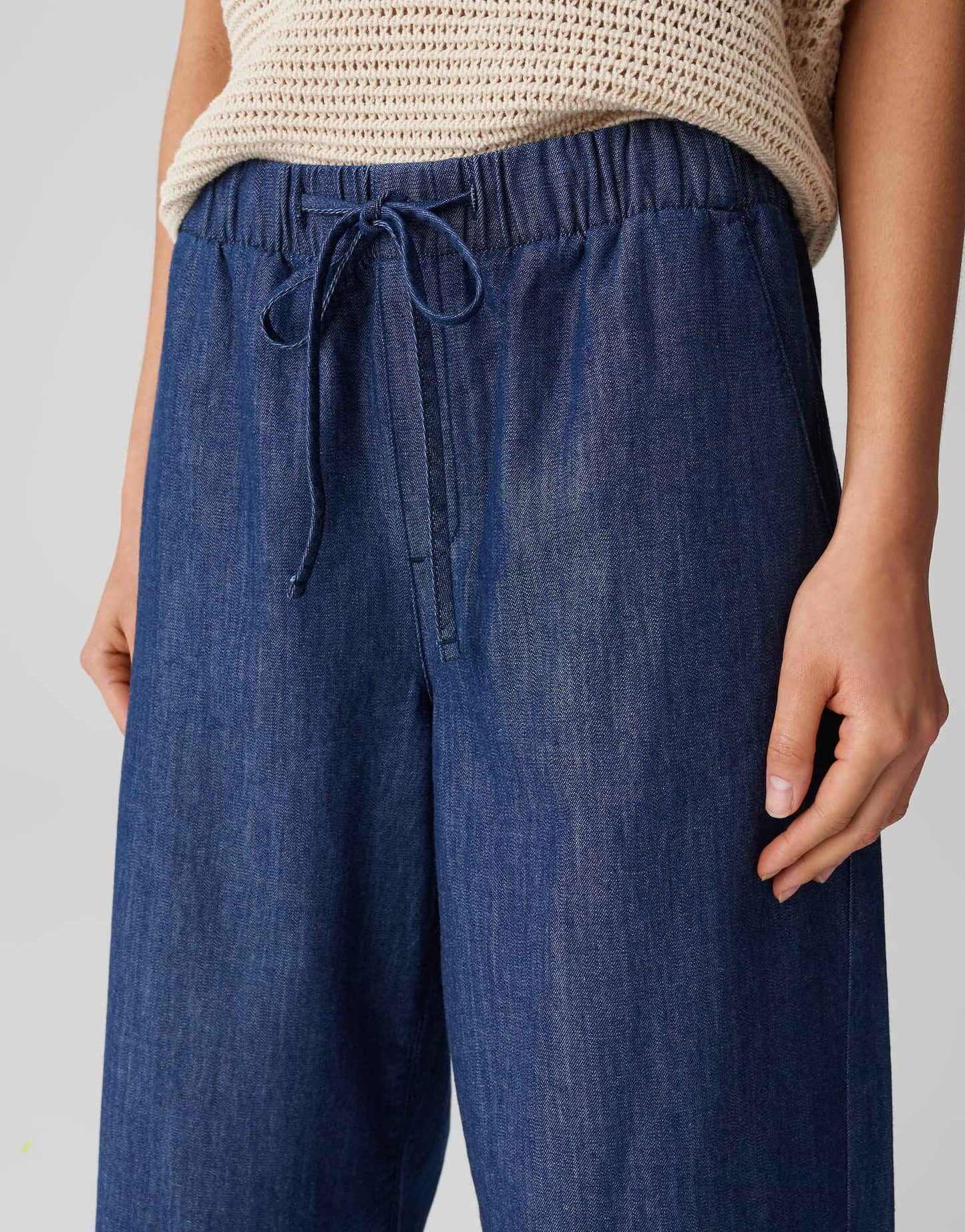 OPUS JEANS MELANE DEMIN MID OXFORD BLUE