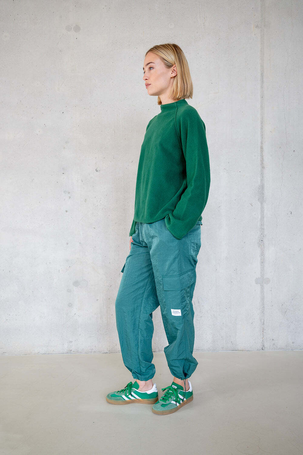 PENN&INK TRUI COTTON BLEND GREEN
