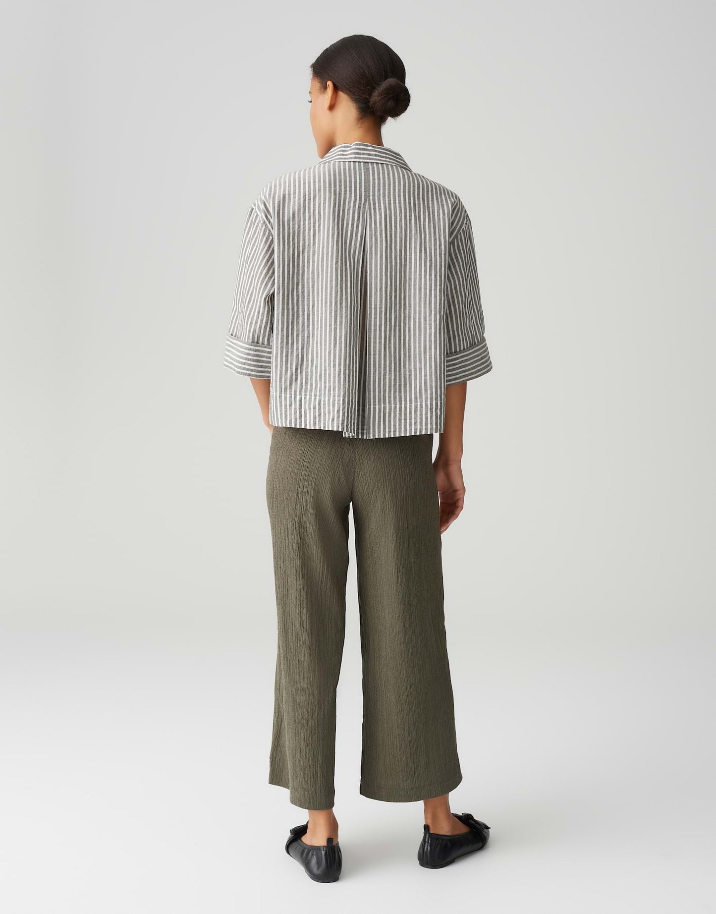OPUS BLOUSE FRICA OLIVE LEAF