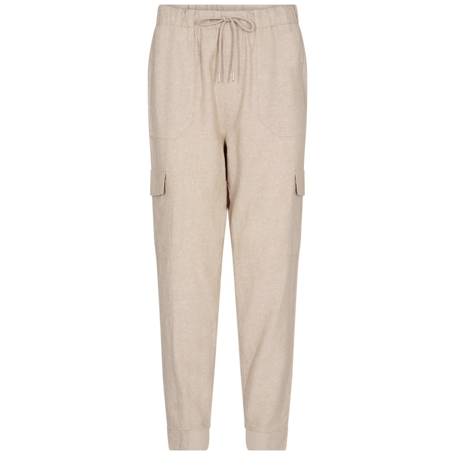 FREEQUENT BROEK LAVA CARGO SAND MELANGE