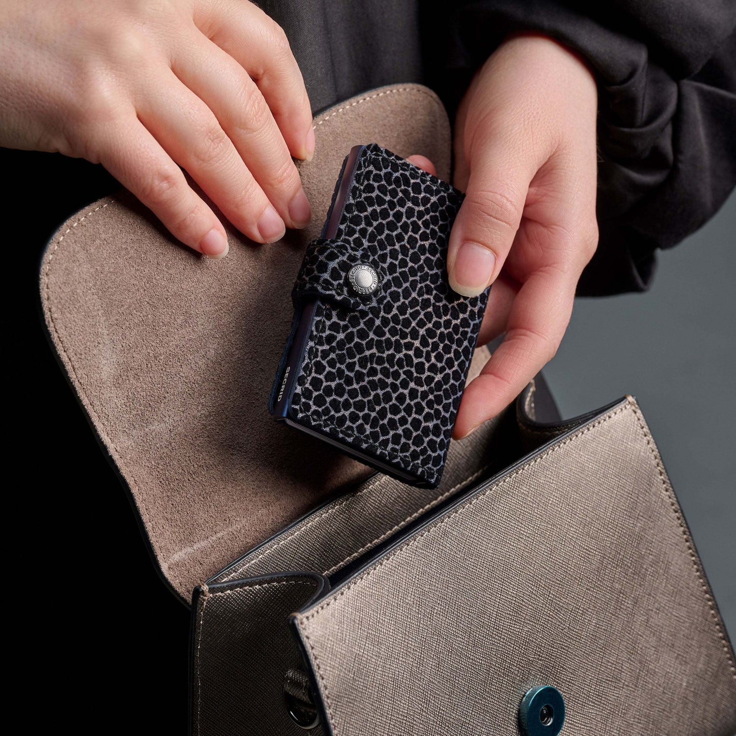 SECRID MINIWALLET LEOPARD BEIGE