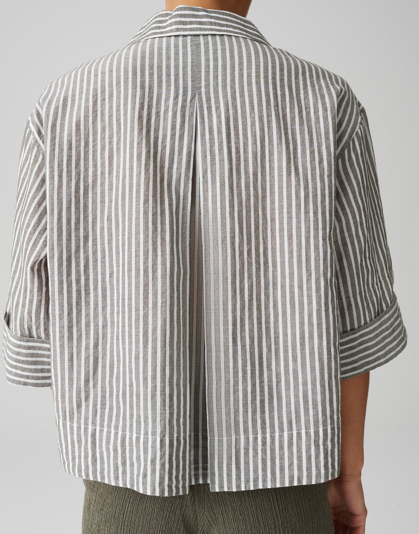 OPUS BLOUSE FRICA OLIVE LEAF