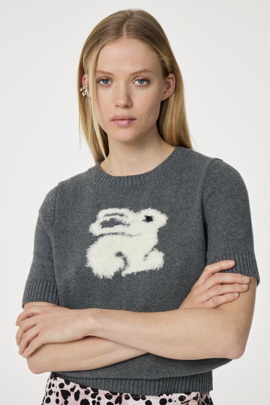 FABIENNE CHAPOT TRUI ALICE GREY MELANGE