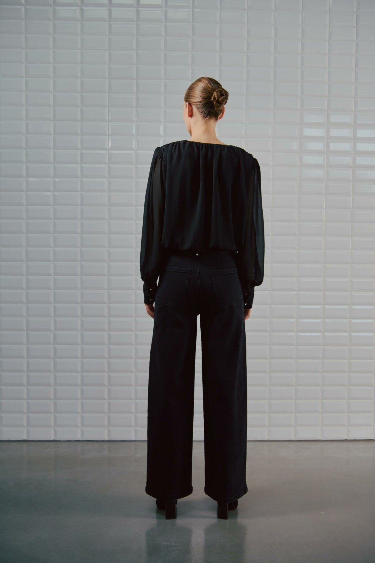 WITHBLACK JEANS KATE WASHED BLACK DENIM