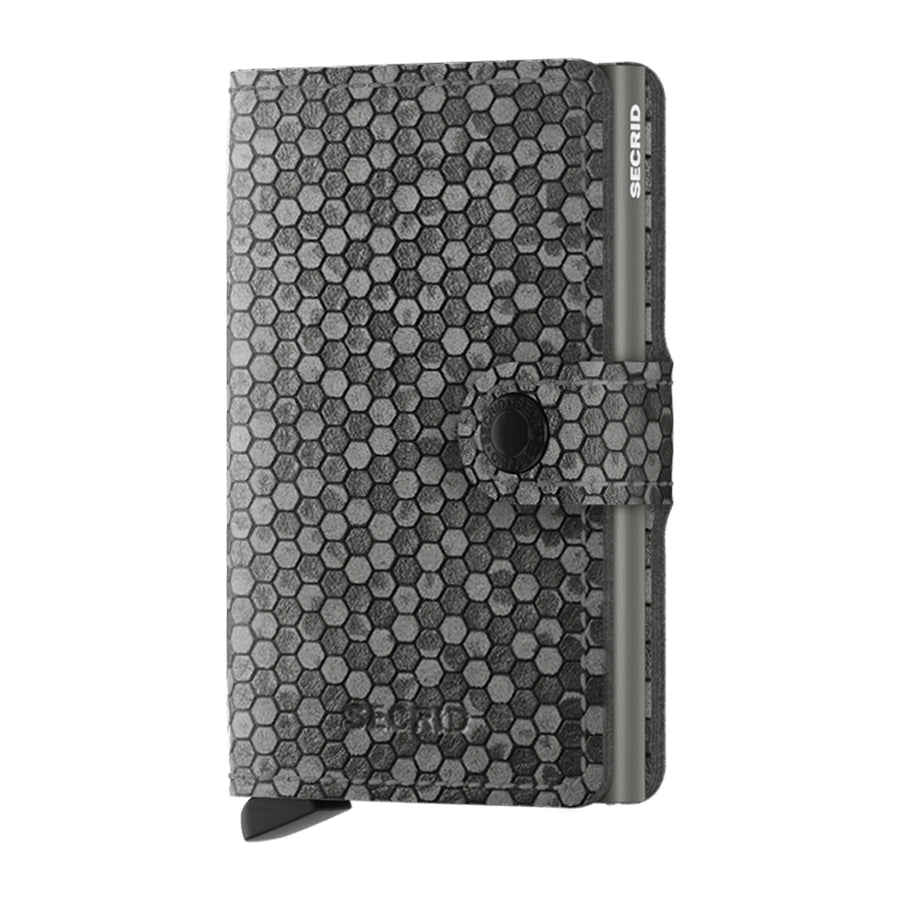 SECRID MINIWALLET HEXAGON GREY