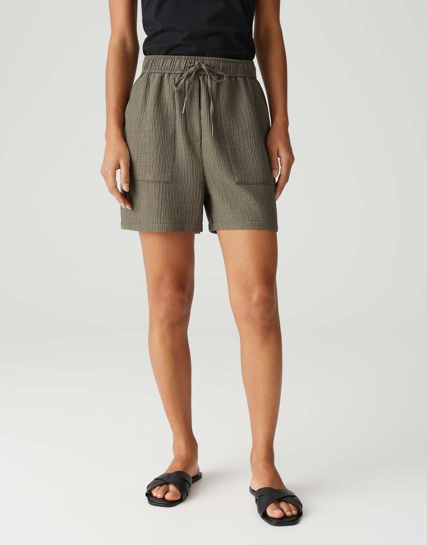 OPUS SHORT MELANE OLIVE LEAF
