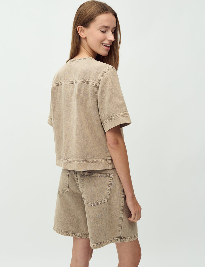 MBYM JACK REELA BEIGE WASHED DENIM