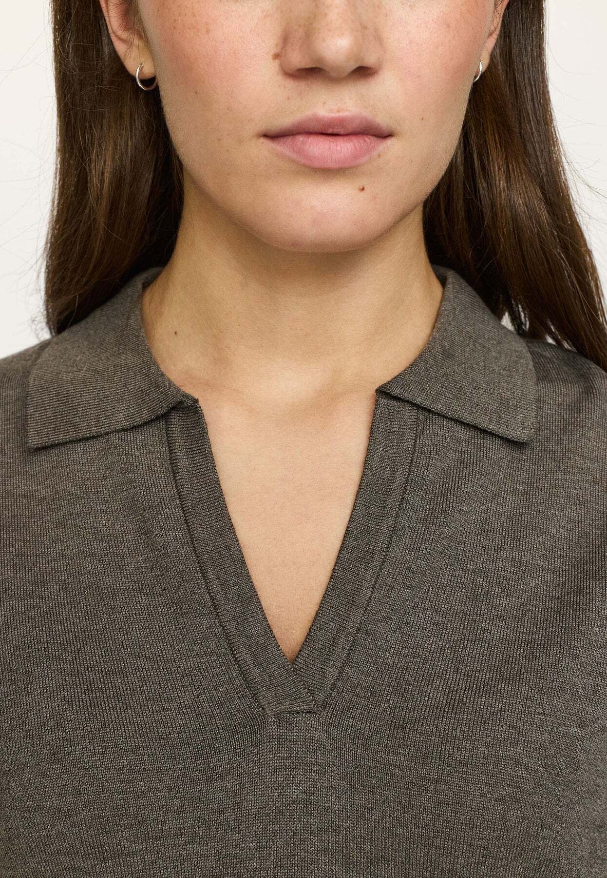 SOFT REBELS POLO PARKER CANTEEN MELANGE