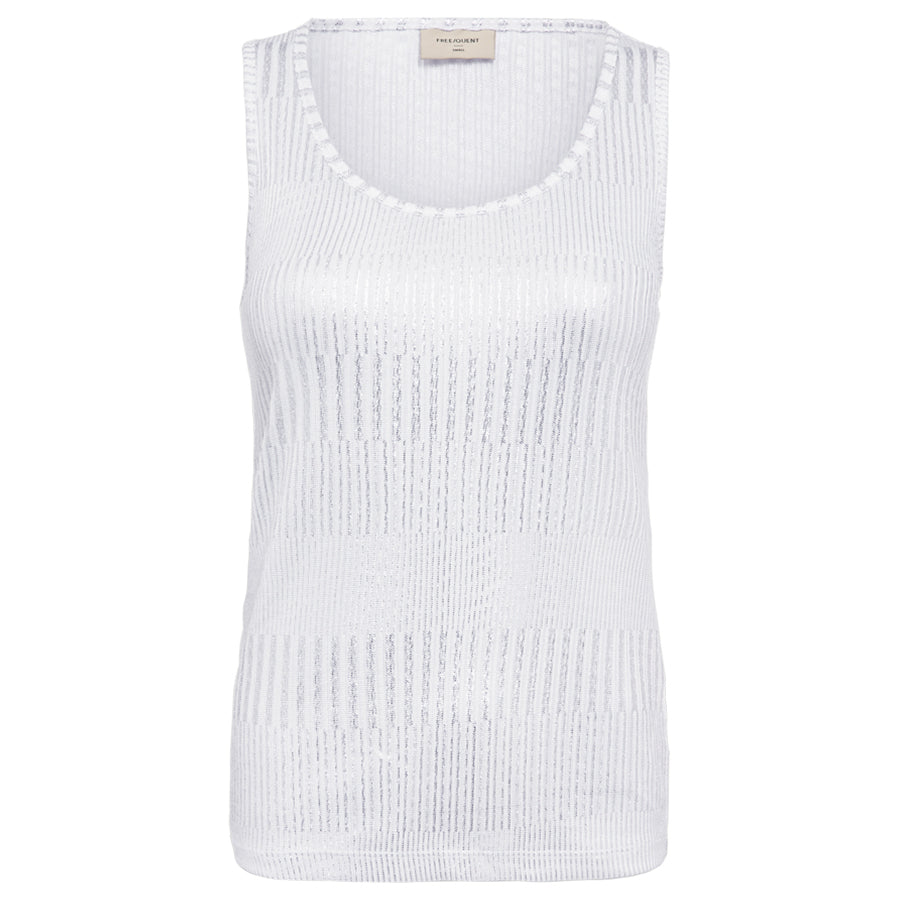 FREEQUENT TANKTOP MATTER BRILLIANT WHITE