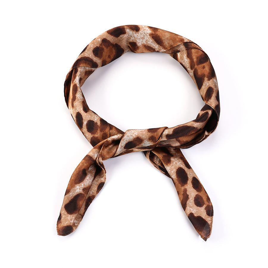 MICHELLE SJAALTJE LEOPARD CAMEL