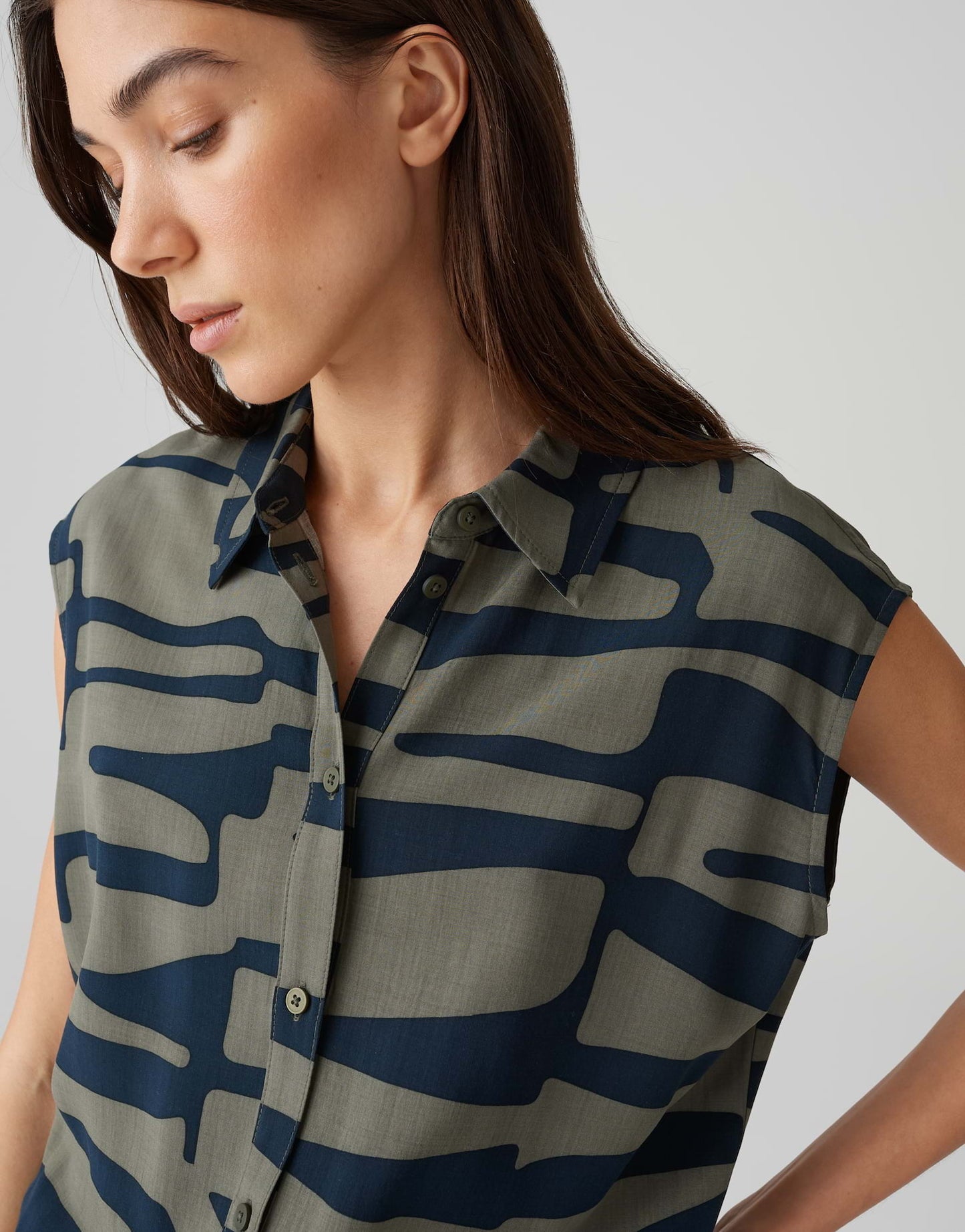 OPUS JUMPSUIT MONNY OLIVE LEAF
