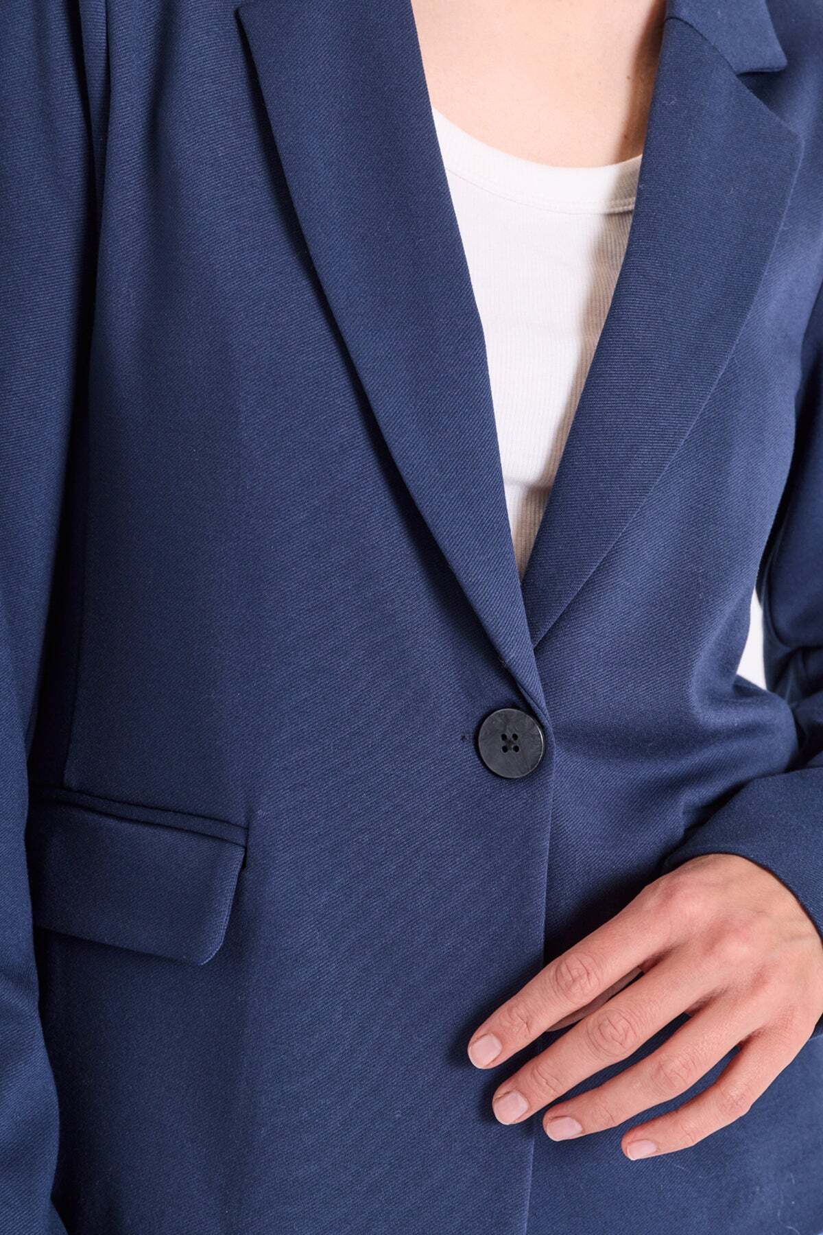 FREEQUENT BLAZER NANNI NAVY BLAZER