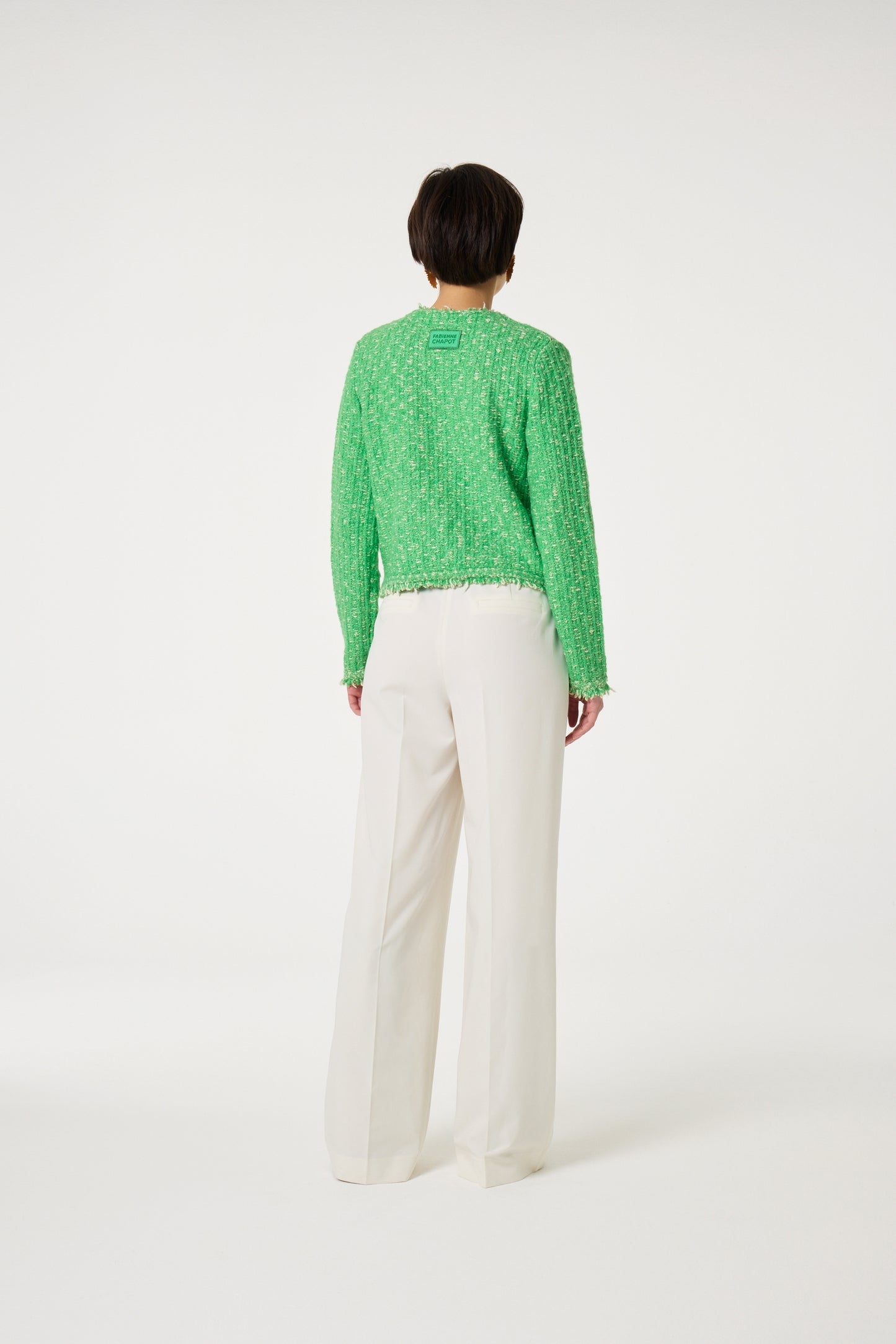 FABIENNE CHAPOT BROEK NELSAN CREAM WHITE