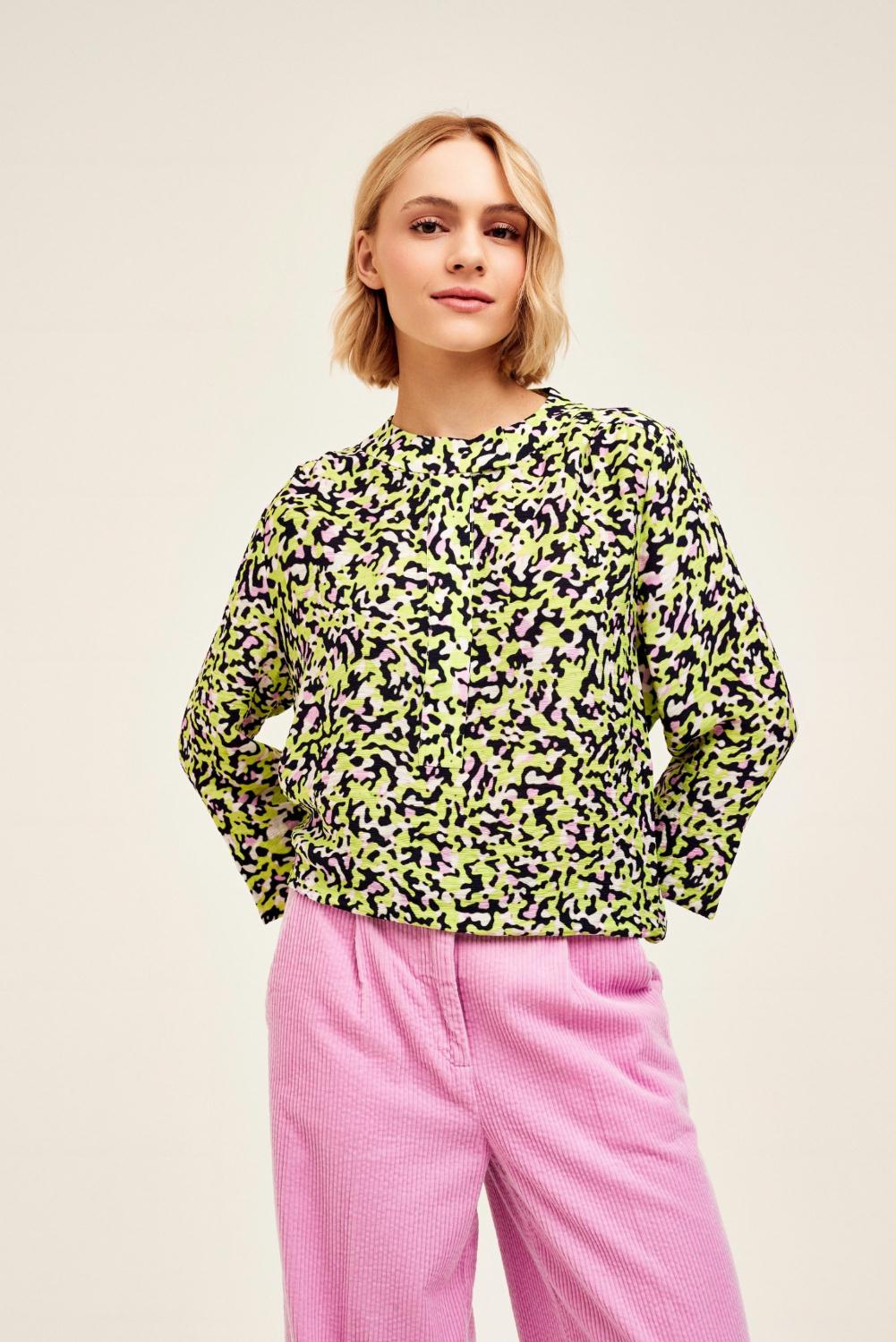 CKS BLOUSE LAREDINO CAMO